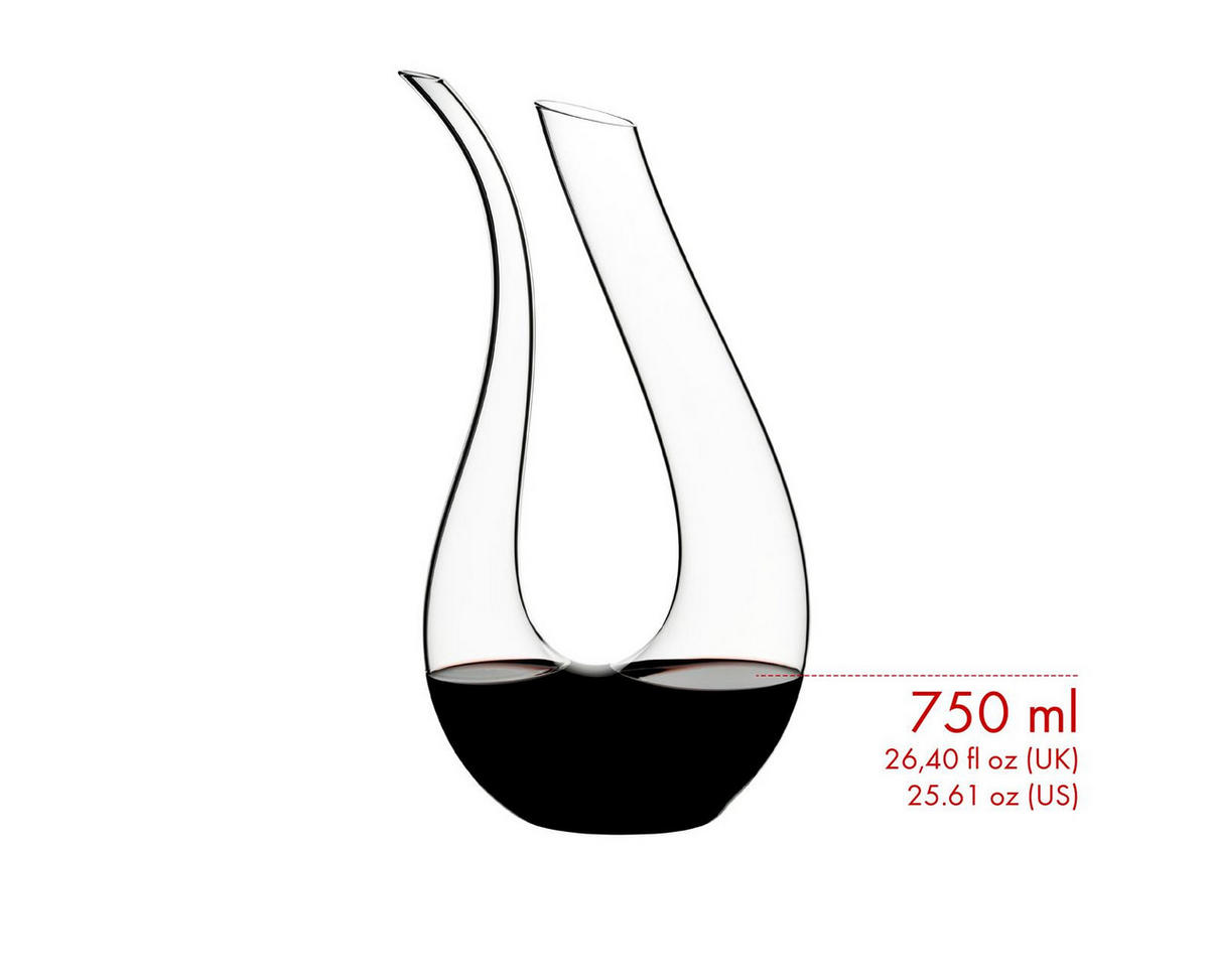 DEKANTER Amadeo transparent 0,75 Liter - Transparent, Glas (0.75L) - Riedel