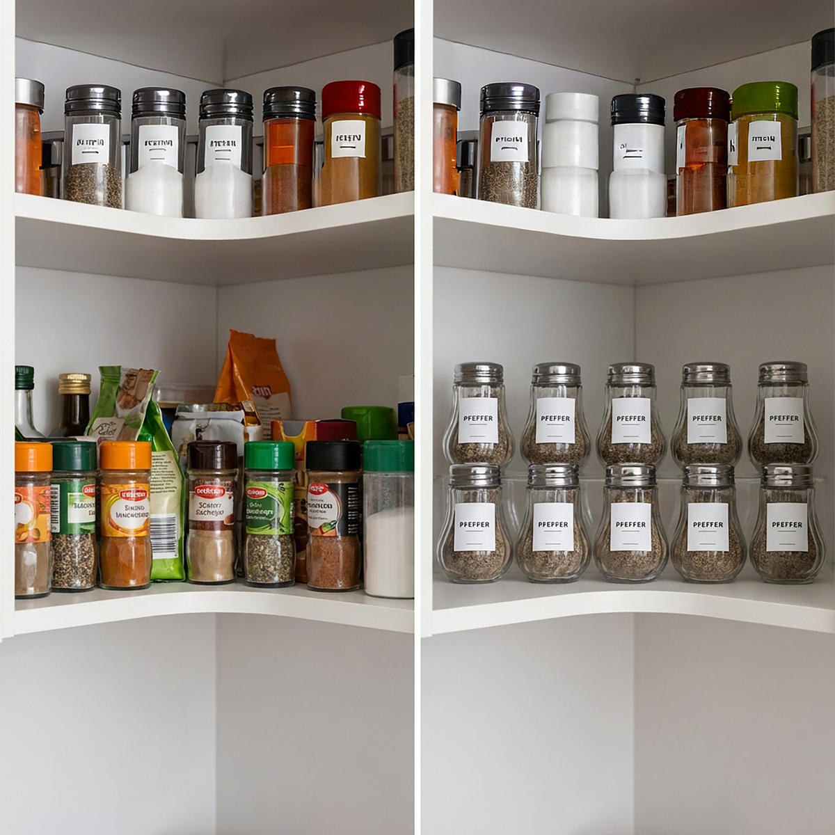 10XSOĽNIČKA/KORENIČKA - priehľadné, kov/sklo (5/6.5/5cm) - Relaxdays