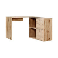 ECKSCHREIBTISCH Der Produktive - Eichefarben, Holzwerkstoff (54/112/77cm) - Mokebo