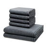 FROTTIERSET Sensual Skin 6-teilig - Dunkelgrau, Textil (50/100cm) - Ross