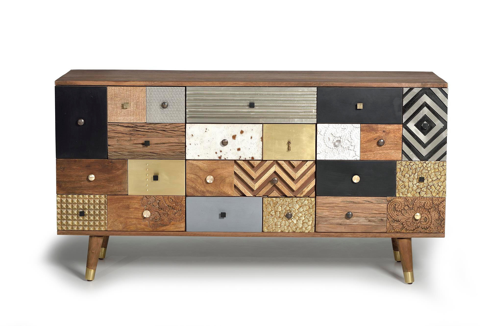 SIDEBOARD aus Holz - Braun, Holz (40/80/150cm) - Giner y Colomer