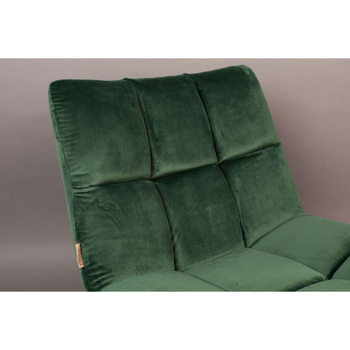 SESSEL Bar Bouclé Grün - Grün, Textil (76/78/74cm) - Dutchbone