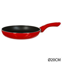 BRATPFANNE Essentielle, antihaftbeschichtet, Aluminium, Kunststoff, Rot, 20 cm - Rot, Metall (36.4/20.3/5.2cm) - 5five Simply Smart
