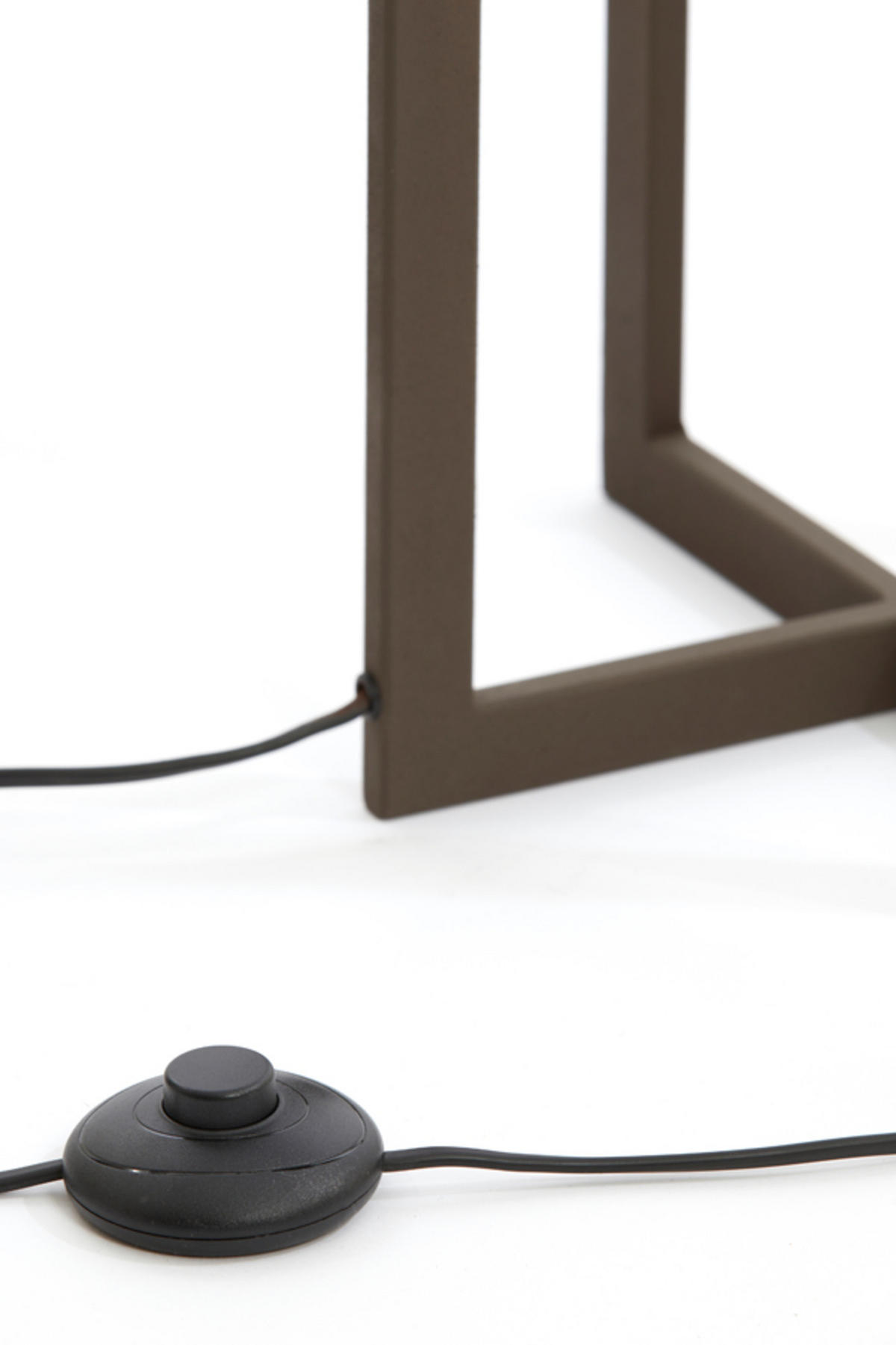 STEHLEUCHTE Mace Braun 30/30/140 cm - Braun, Metall (30/30/140cm) - Light & Living