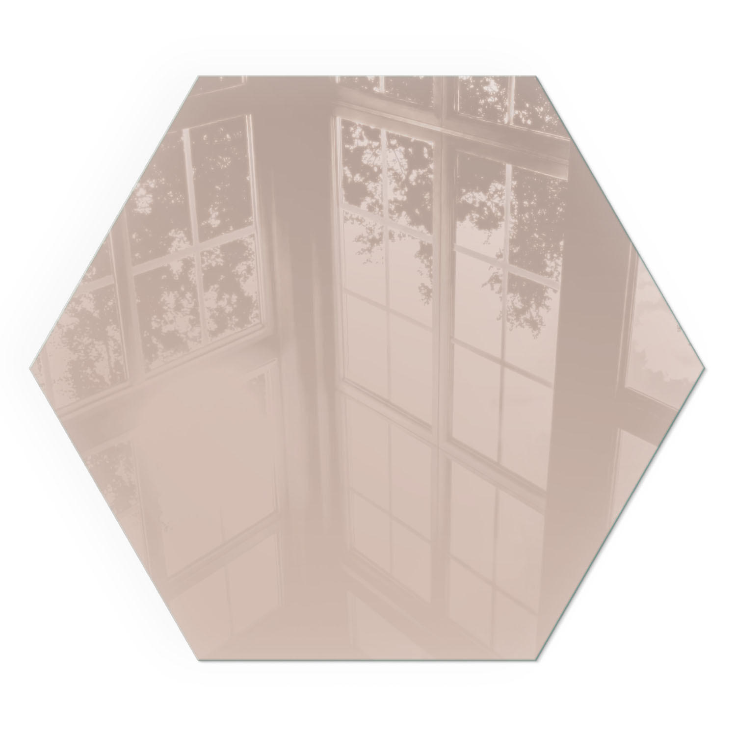 GLASPLATTE für Kamin h40 cm - Orange, Glas (40/40/0.4cm) - TULUP