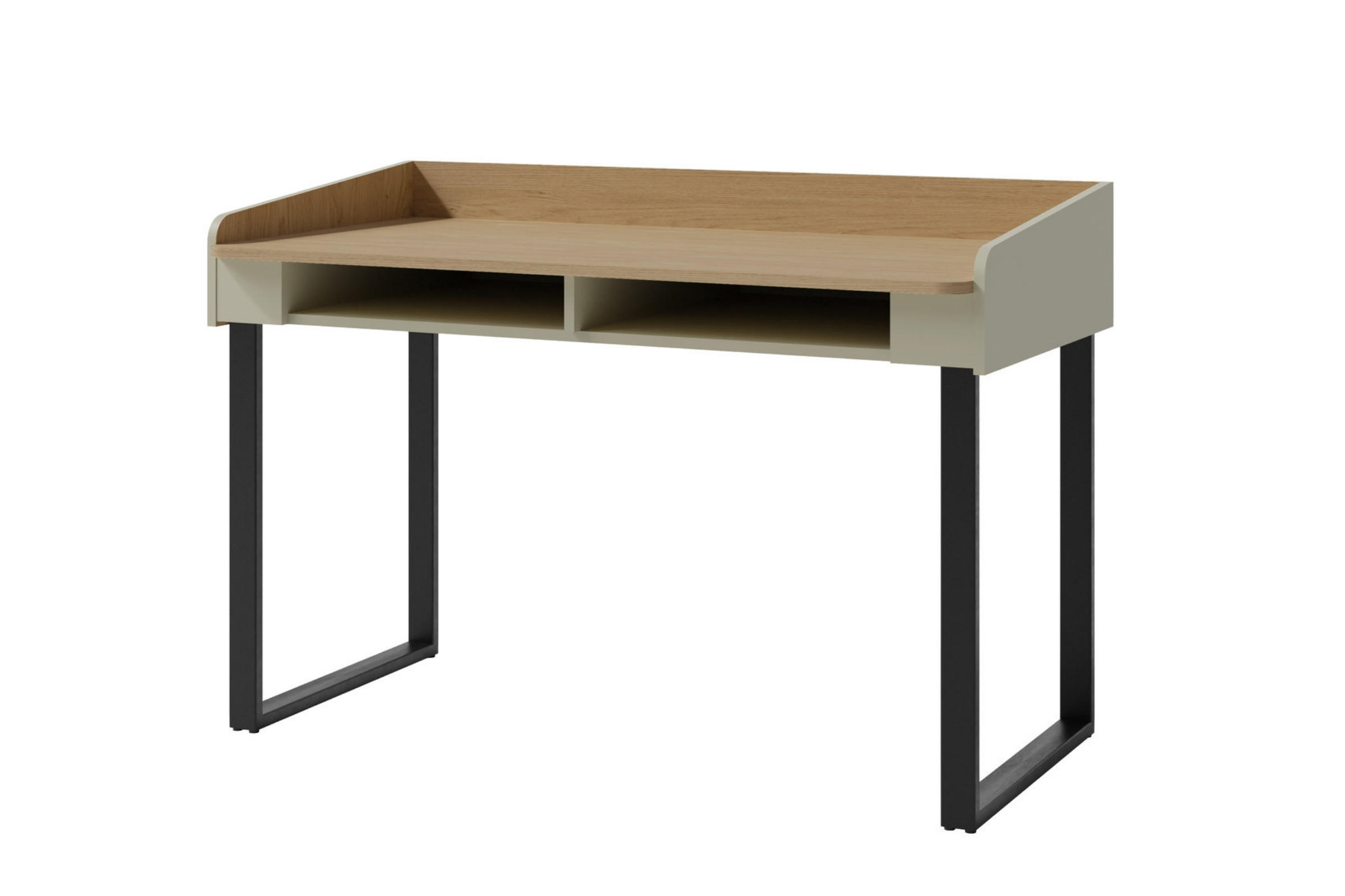 Deine Möbel 24 Kinderschreibtisch Eukalyptusholz, Alteiche 125x83x65 cm