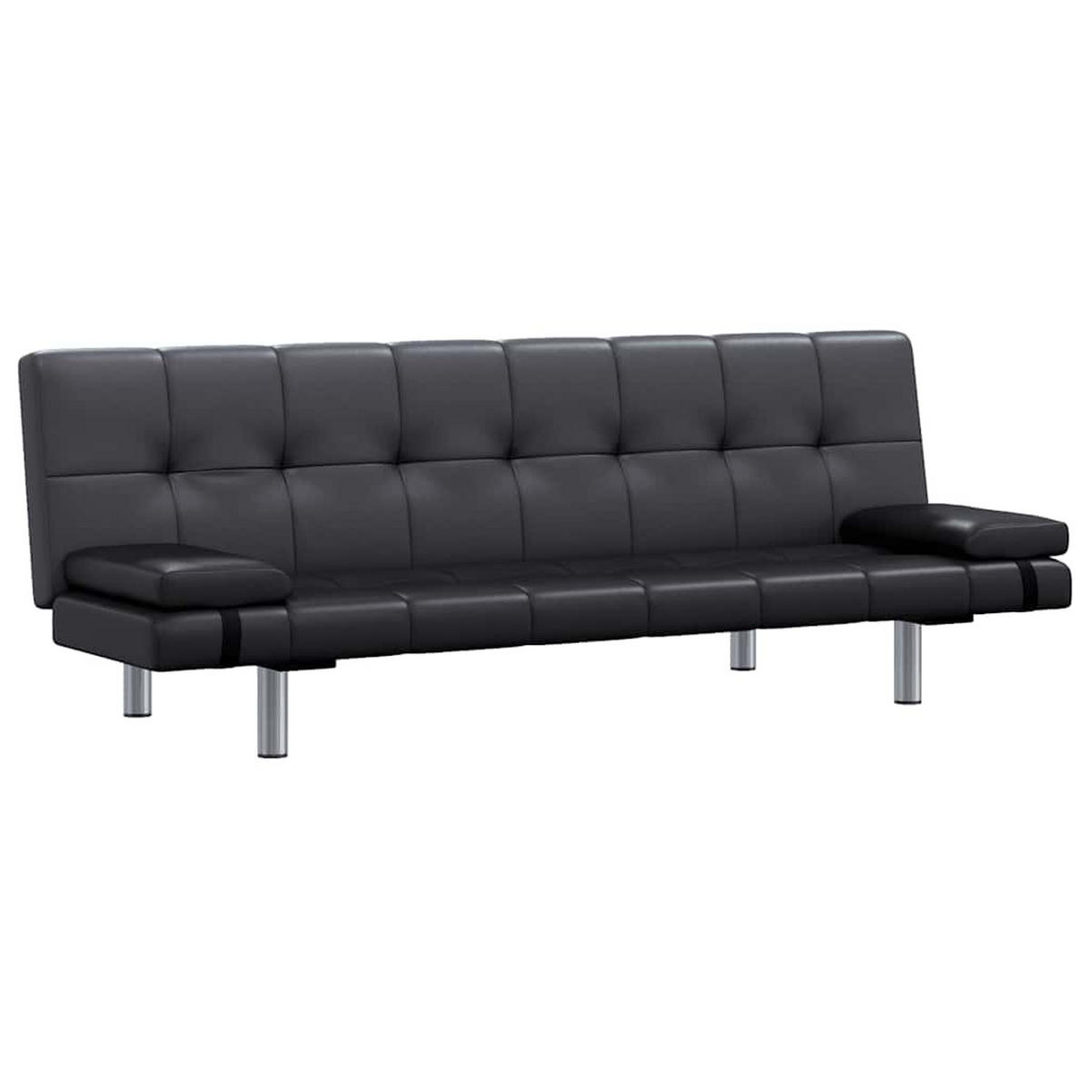 SCHLAFSOFA Coswig - Schwarz, Holz (168/77/66cm) - Nettlife