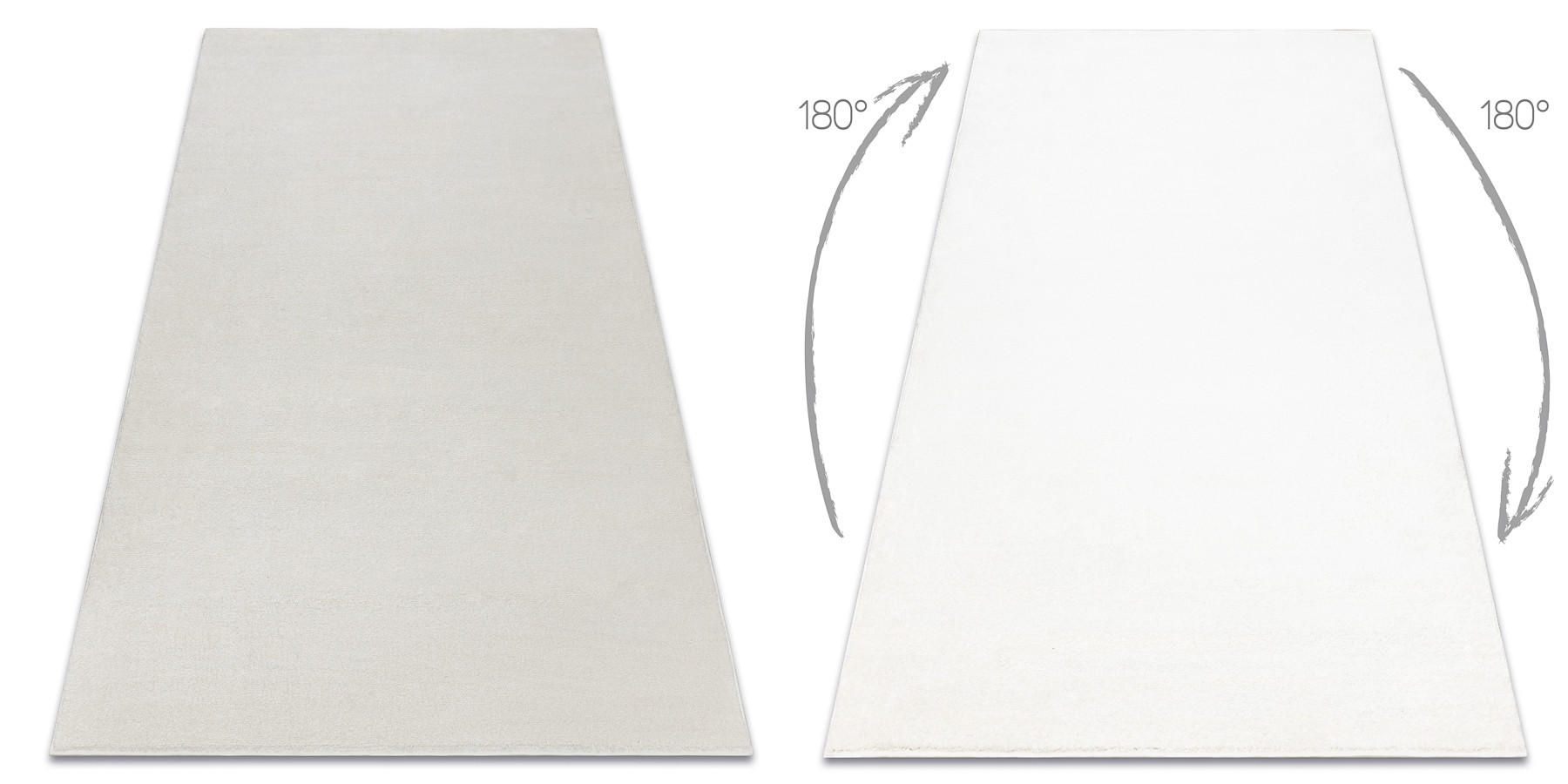 TEPPICH Softy 240/330 cm - Creme, Textil (240/330cm) - rugsX