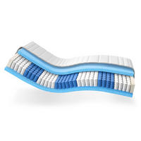 TASCHENFEDERKERNMATRATZE Premium 180/200 cm H3 - 24cm Höhe & Tencel Bezug - Weiß, Textil (180/200cm) - AM Qualitätsmatratzen