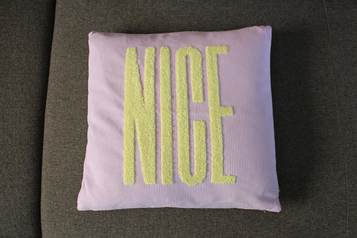 KISSENHÜLLE PIXIE Cordstoff - Lila, Textil (45/45cm) - Magma Heimtexx