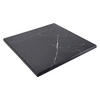 TISCHPLATTE quadratischer 60 cm, Schwarz - Schwarz Hochglanz/Schwarz, Holz (60/2/60cm) - Oviala