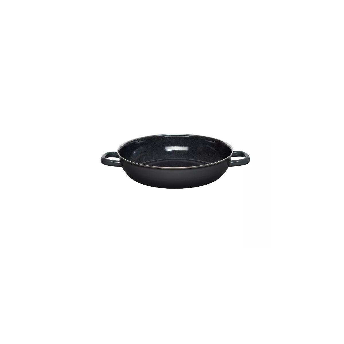 SCHMORPFANNE 3360037 - Dunkelgrau, Metall (28cm) - Riess