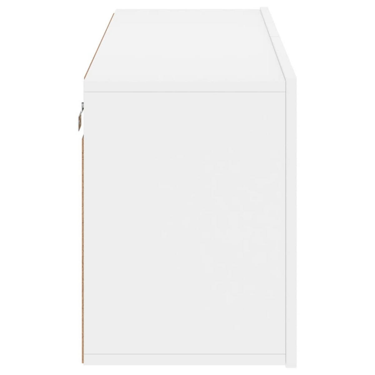 TV-WANDSCHRANK Weiss 100/30/41 Cm - Weiß, Holzwerkstoff (30/41/100cm) - vidaXL