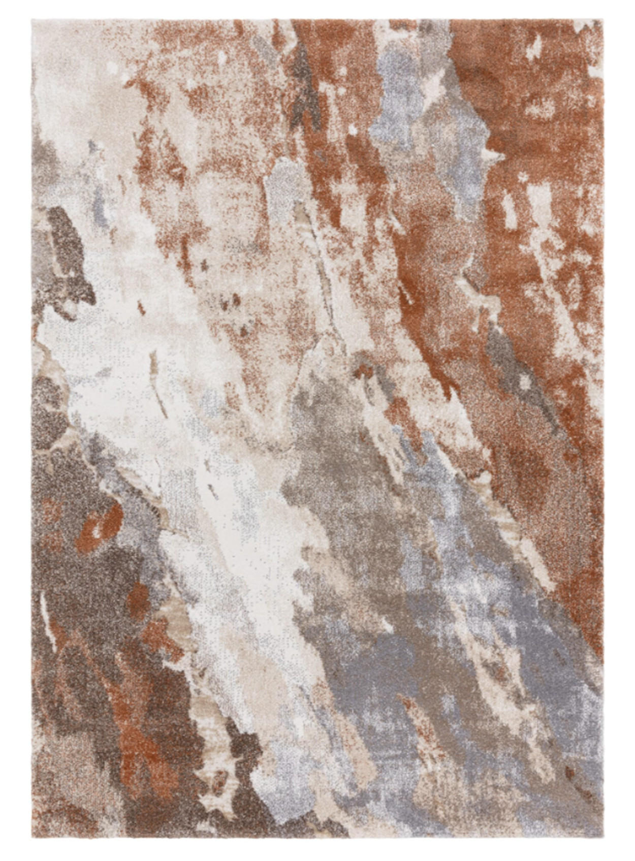 TEPPICH Flachgewebe FOG Rot 120 x 170 cm - Rot, Textil (120/170cm) - Novatrend