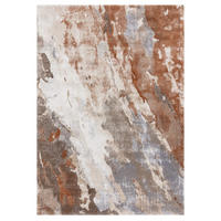 TEPPICH Flachgewebe FOG Rot 120 x 170 cm - Rot, Textil (120/170cm) - Novatrend