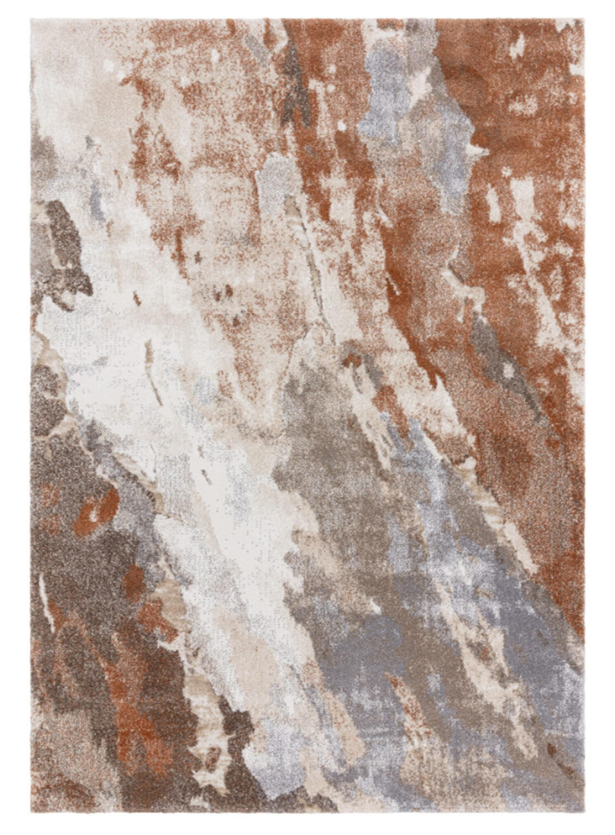 TEPPICH Flachgewebe FOG Rot 120 x 170 cm - Rot, Textil (120/170cm) - Novatrend