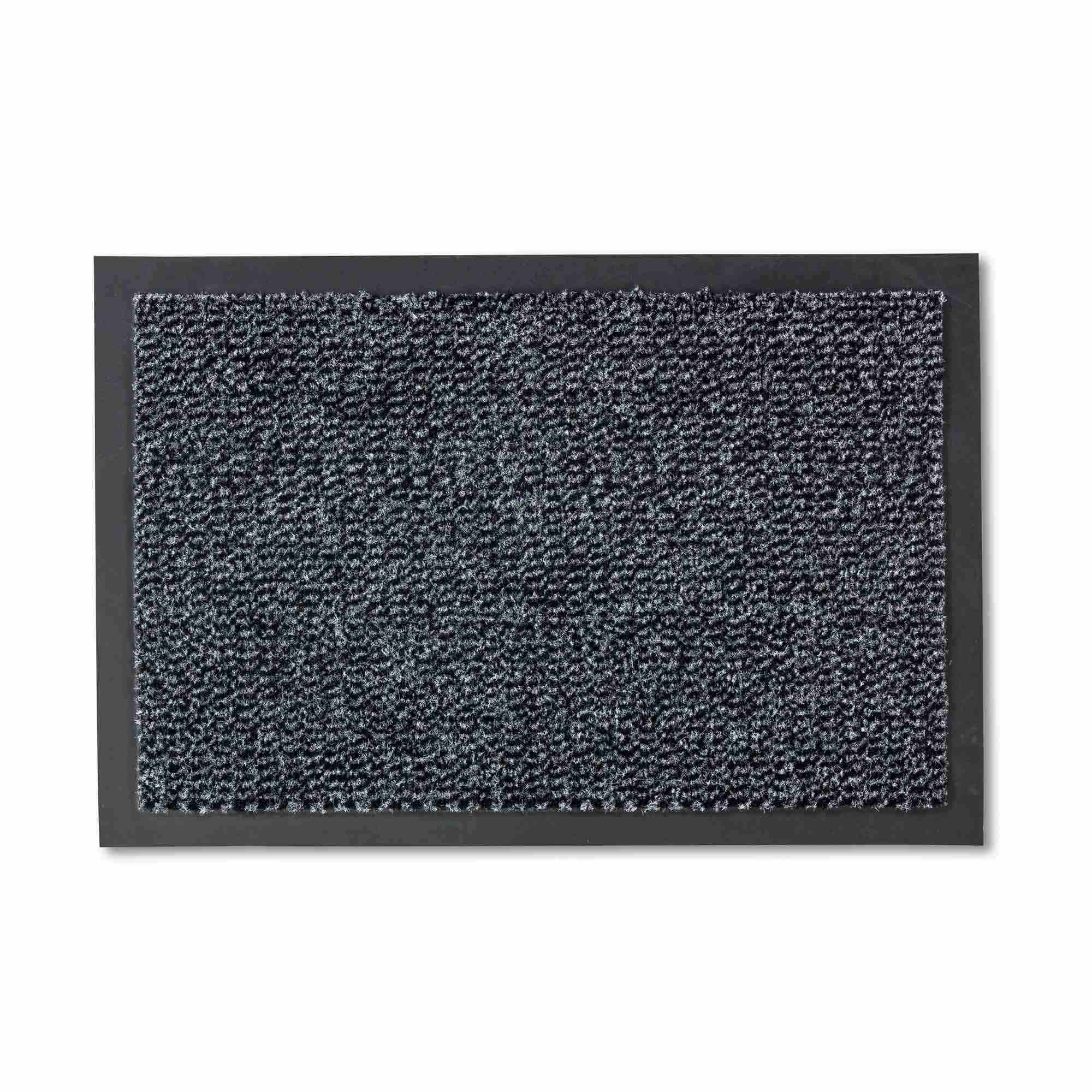 FUSSMATTE NELA Rutschfest - Grau, Textil (60/80cm) - Astra