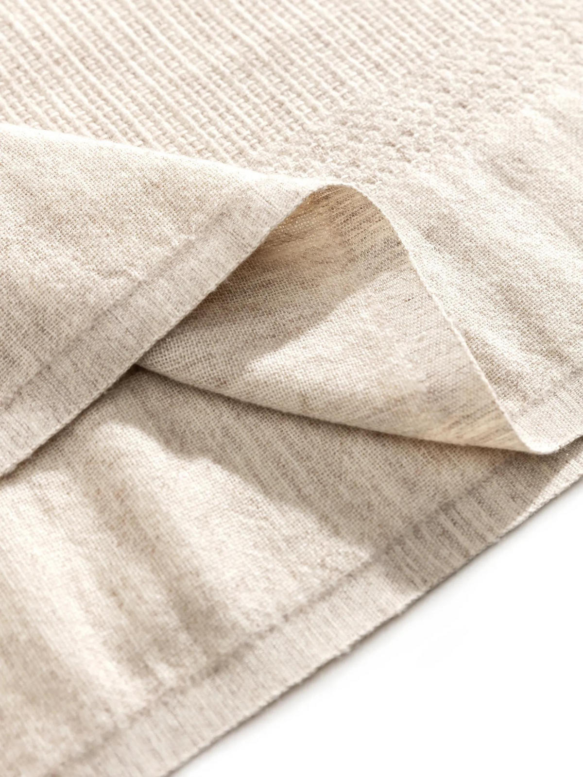 DECKE Olivia Beige 140x200 cm - Beige, Textil (140/200cm) - benuta Pure