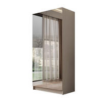 KLEIDERSCHRANK AUREL KASCHMIR 2D - Kaschmir, Holzwerkstoff (100/210/57cm) - Lookway