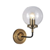WANDLEUCHTE Zenith, Schwarz und Kupfer, 29.5cm - Kupferfarben, Metall (15/29.5/25cm) - KOSILUM