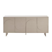 SIDEBOARD - 180 cm x 40 cm - holz - beige Delorina - Beige, Holz (180/80.5/40cm) - Vente-Unique
