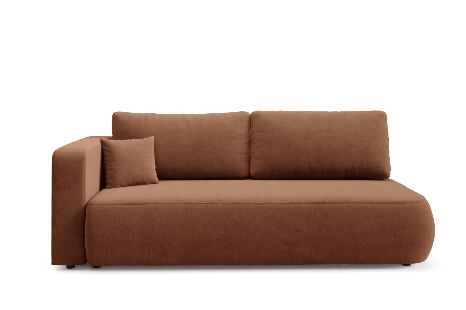 SCHLAFSOFA mit Bettkasten Kupferfarben - Schwarz/Kupferfarben, Holz/Holzwerkstoff (228/82/106cm) - Furnisell