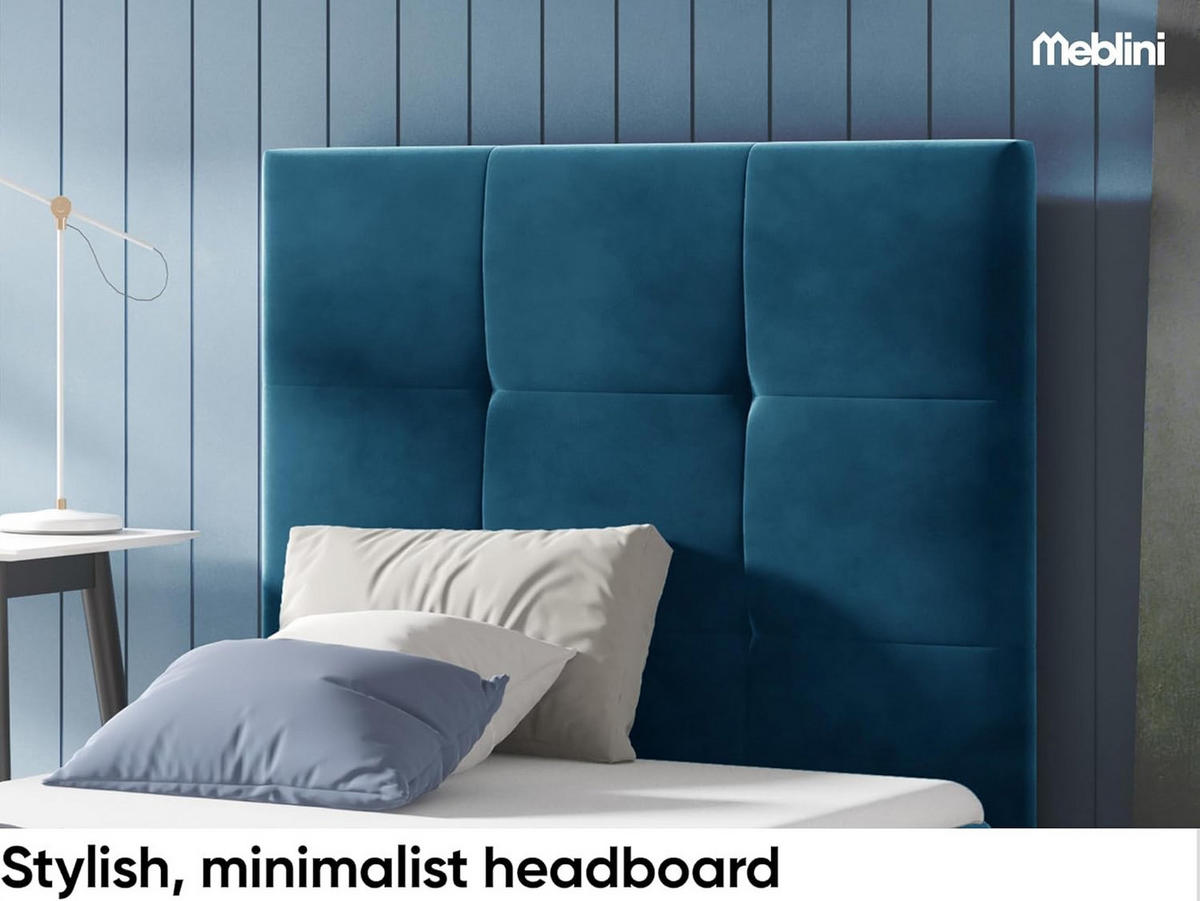 KINDERBETT MINO 2 - Dunkelblau, Holzwerkstoff (84/208cm) - Meblini