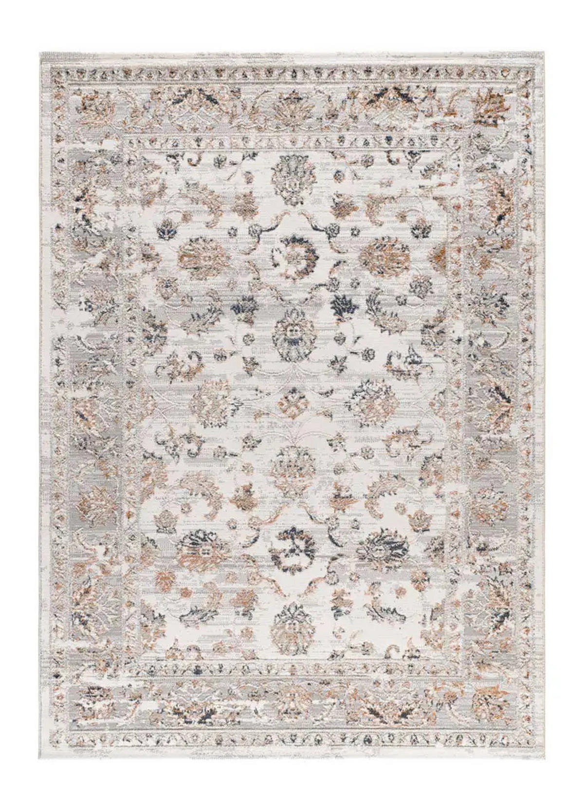 KURZFLORTEPPICH Mehrfarbig Keops 192/290 cm - Beige/Multicolor, Naturmaterialien/Textil (192/290cm) - Atticgo