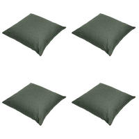 DEKORATIONSKISSEN Best deal - Grün - 60/60/10 cm - 4er-Set - Grün, Textil (60/60cm) - Madison