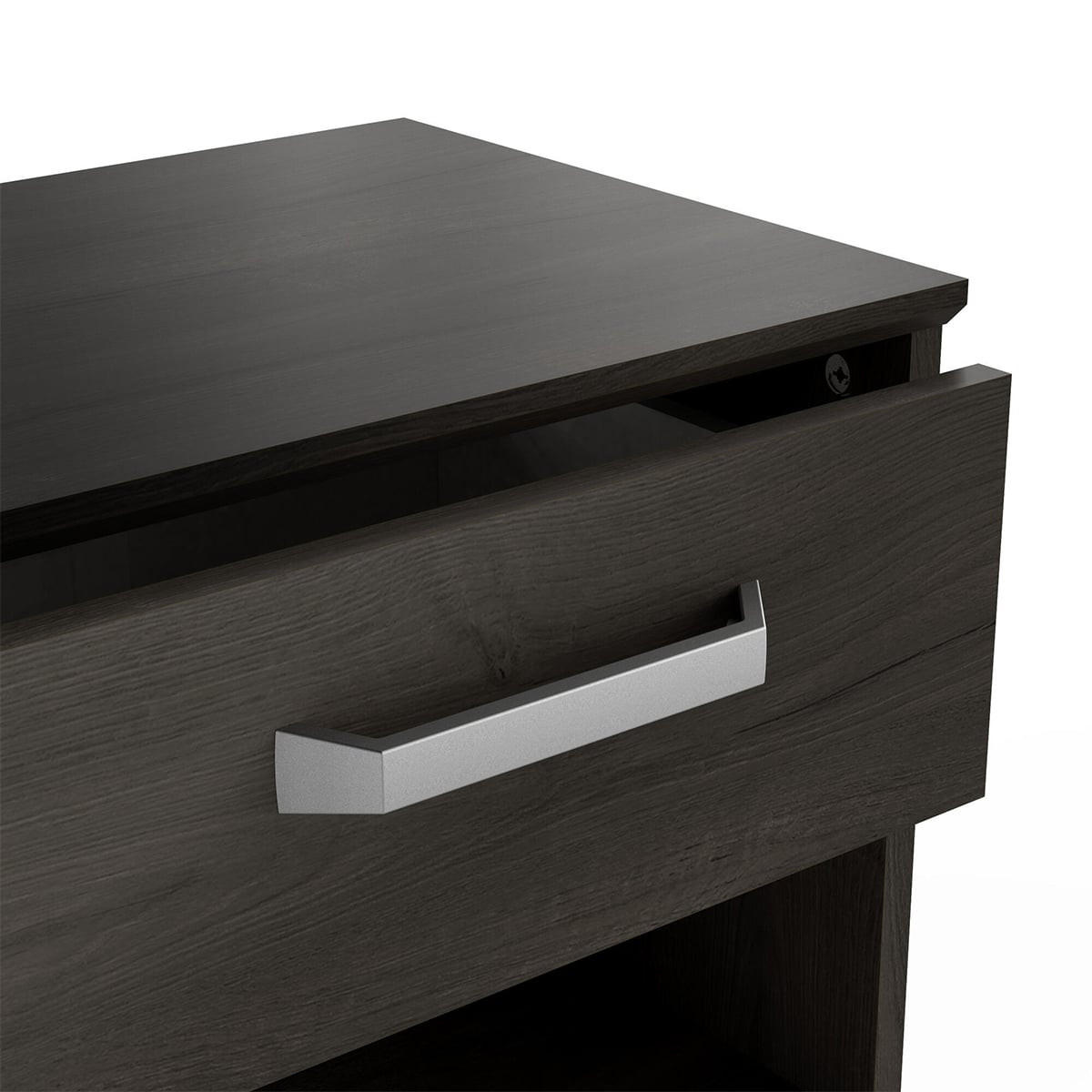 NACHTTISCH 1 Schublade und 1 Nische L43,9 cm - Richmond - Eiche Artisan, Holzwerkstoff (34.6/37.7/43.9cm) - Calicosy