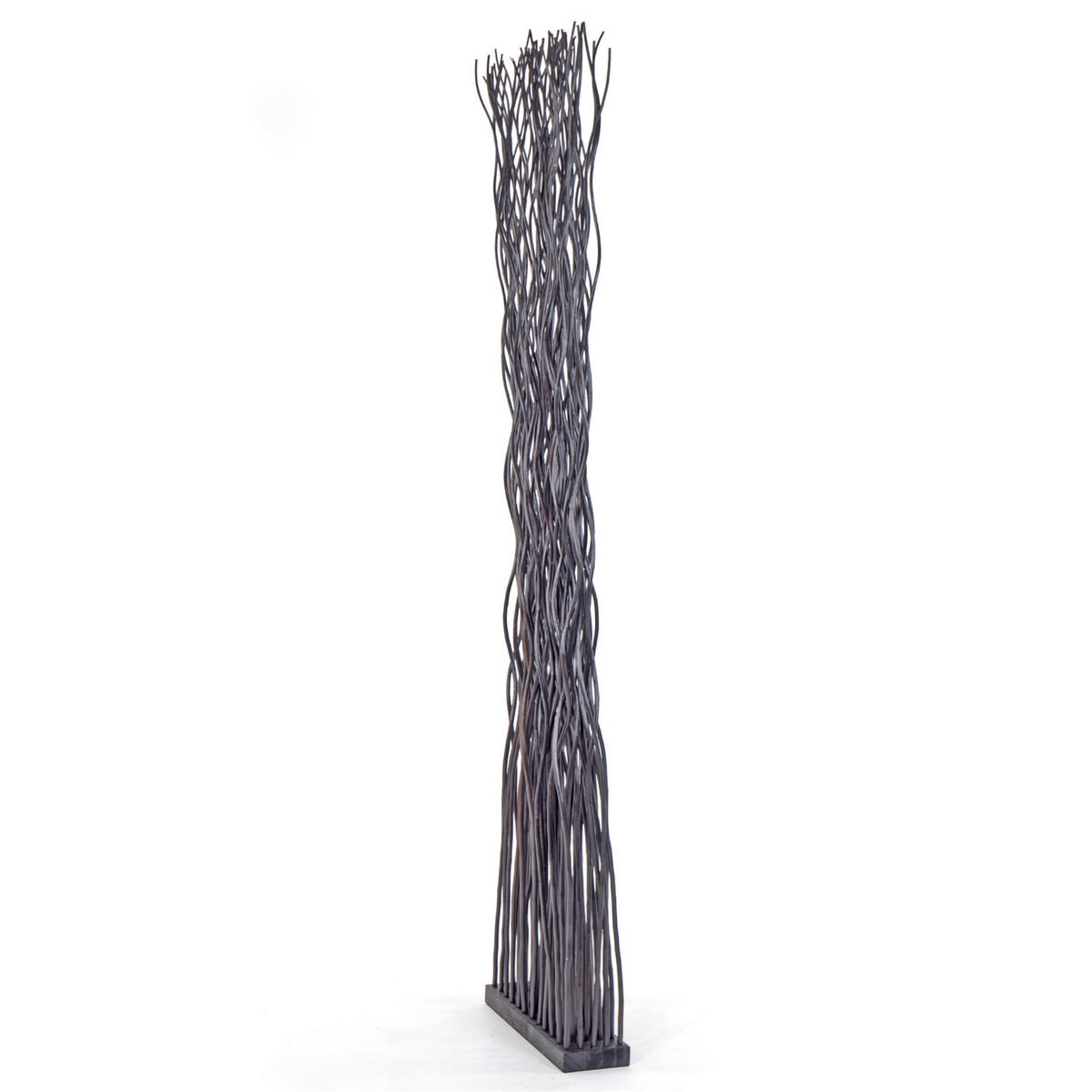 RAUMTEILER WAVE Weidenzweige braun - Braun, Naturmaterialien (40/170/12cm) - DESIGN DELIGHTS