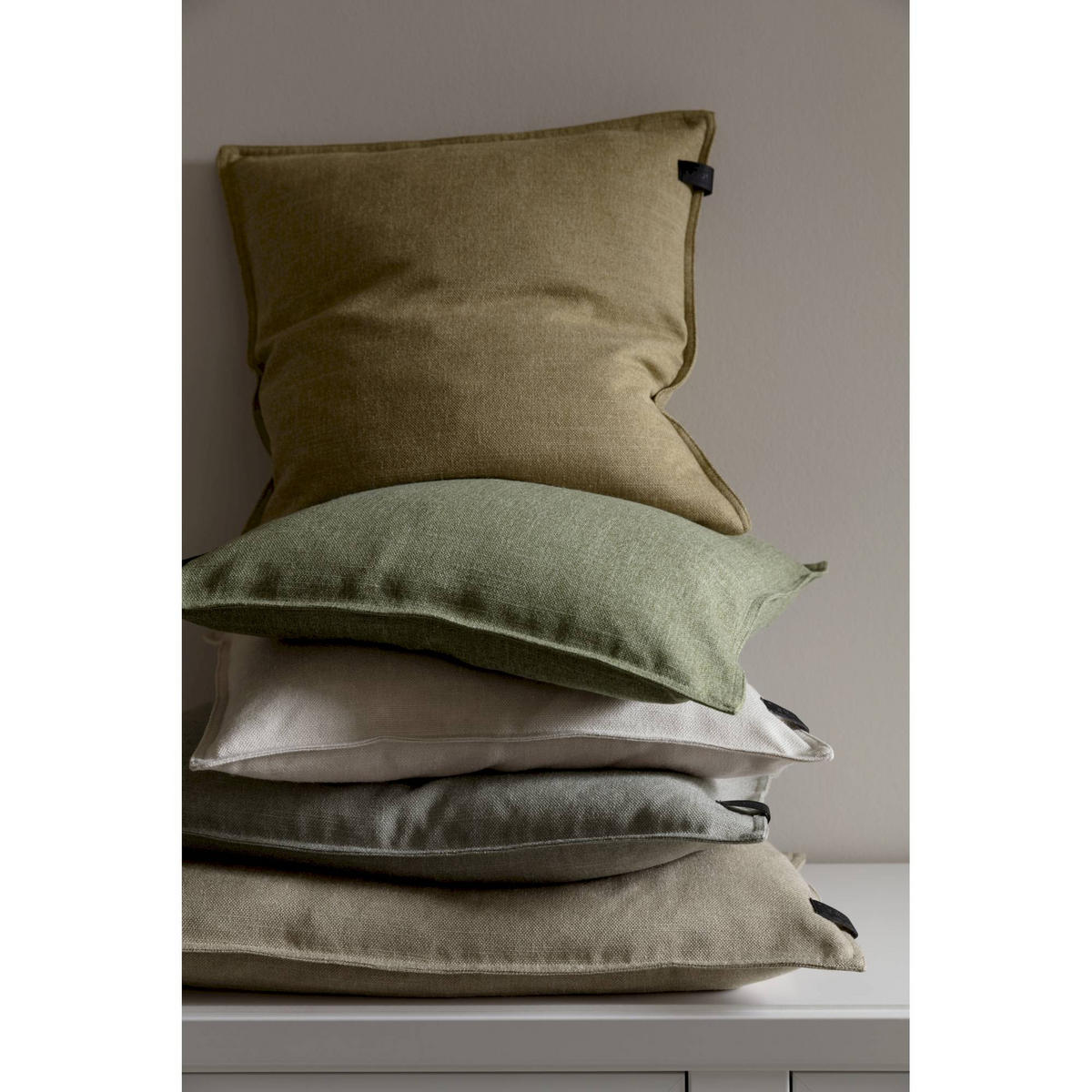 KISSENHÜLLE COST - Grau, Textil (60/40cm) - Schöner Wohnen