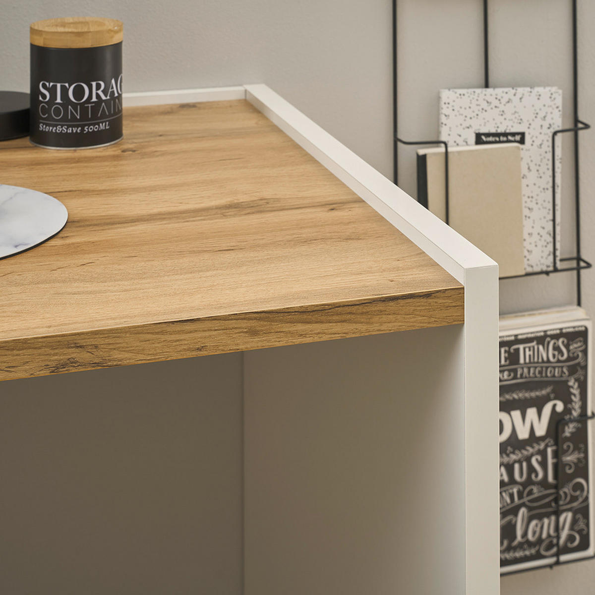 REGAL Crisp-61 - Weiß, Holzwerkstoff (40/70/40cm) - Lomado