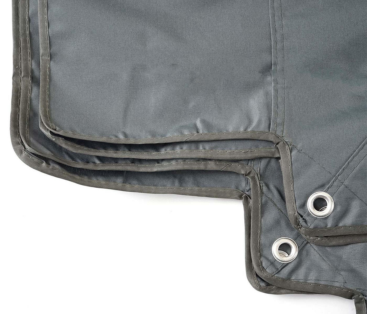 ERSATZBEZUG FÜR DACH PERGOLA CALPE Grau - Grau, Textil (380/1/280cm) - MCW