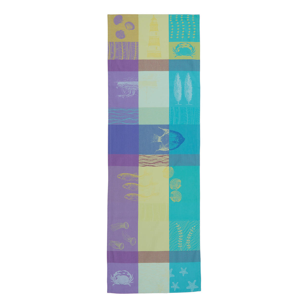 TISCHLÄUFER Riviera - Multicolor, Textil (50/160cm) - Butlers