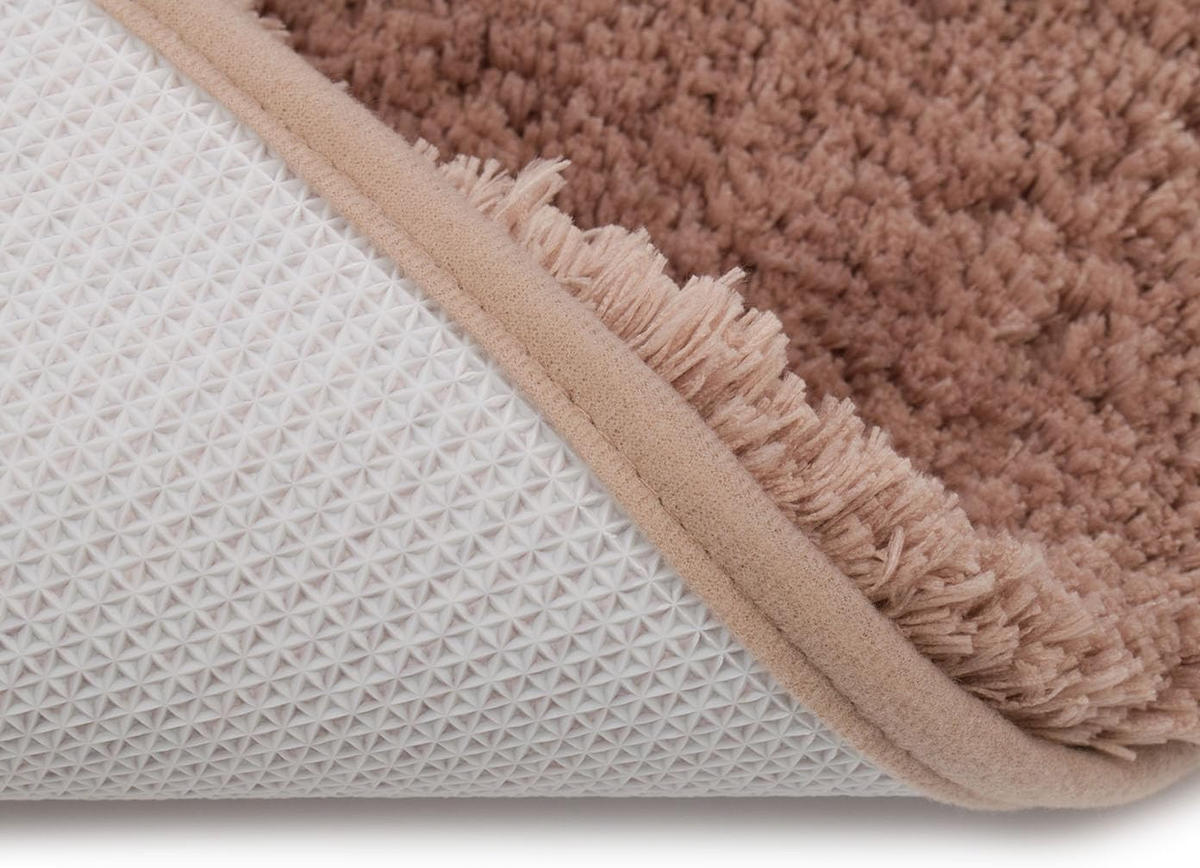 BADTEPPICH Deluxe SAND 70X120CM - Sandfarben, Textil (120/70cm)