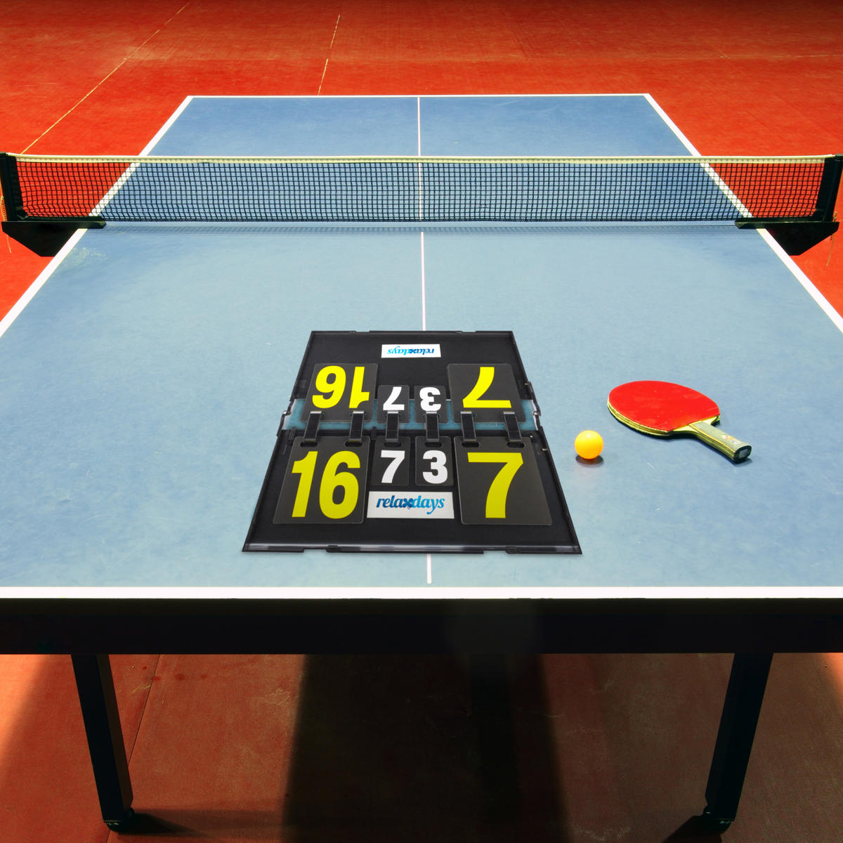 ZÄHLGERÄT - Multicolor, Wellpappe/Kunststoff (38/20cm) - Relaxdays