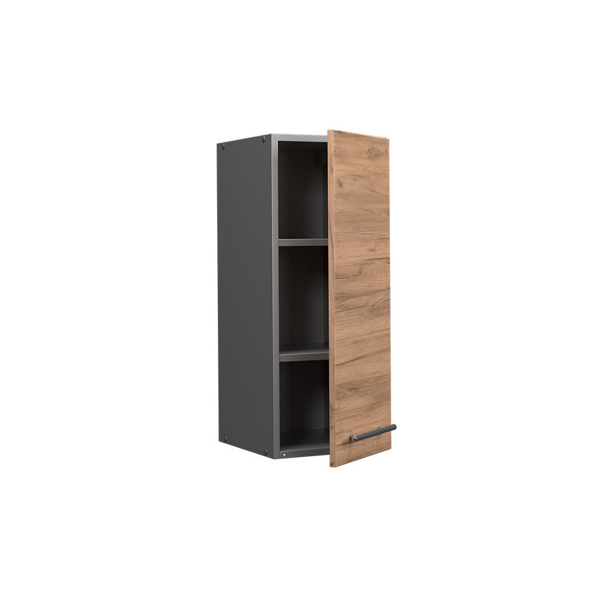 HÄNGESCHRANK Fame-Line Goldkraft Eiche 30 cm - Honigeiche/Anthrazit, Holzwerkstoff (30/72/34.1cm) - Vicco