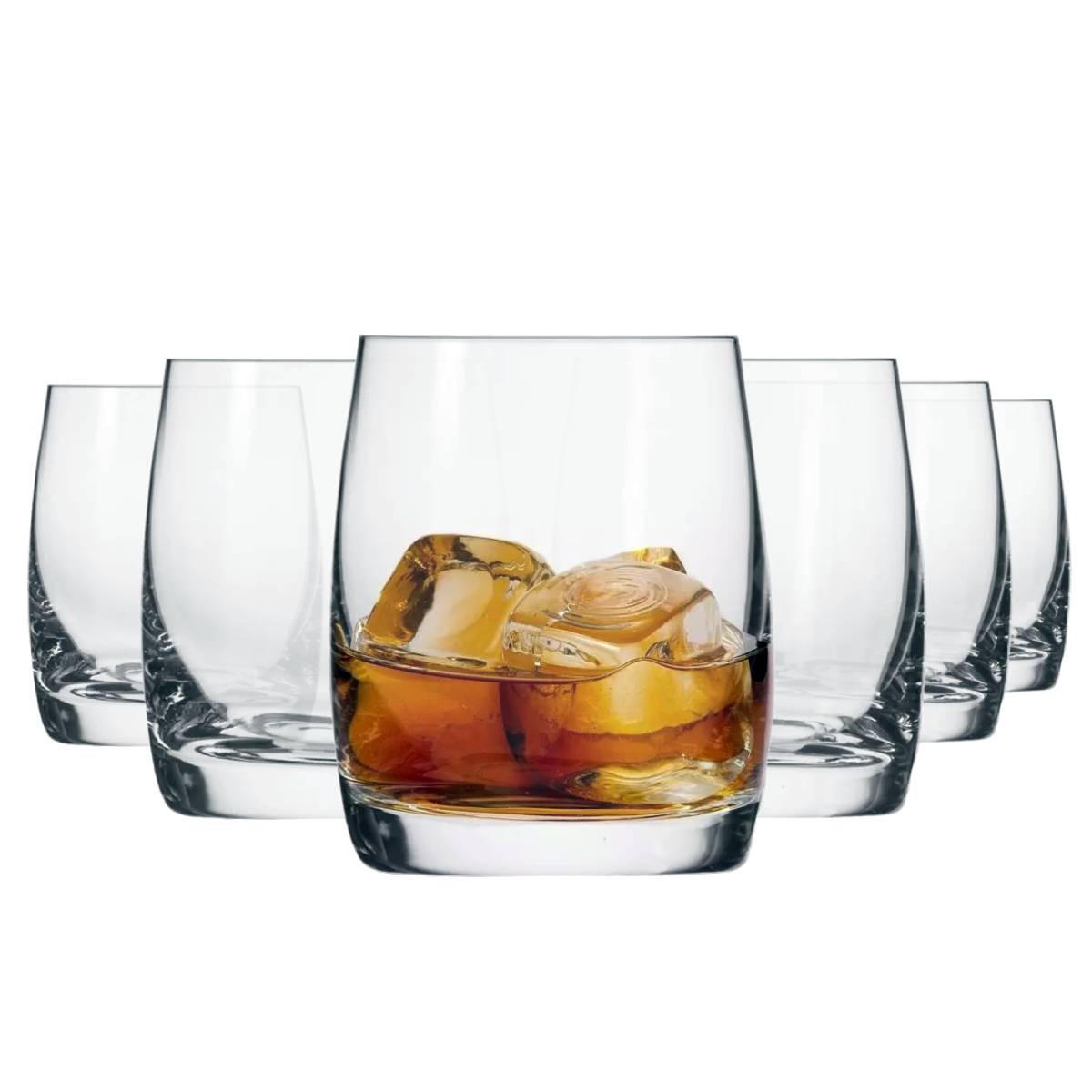 WHISKYGLÄSER, 6er-Set, 250 ml - Transparent, Glas (0.25L) - Krosno Glass