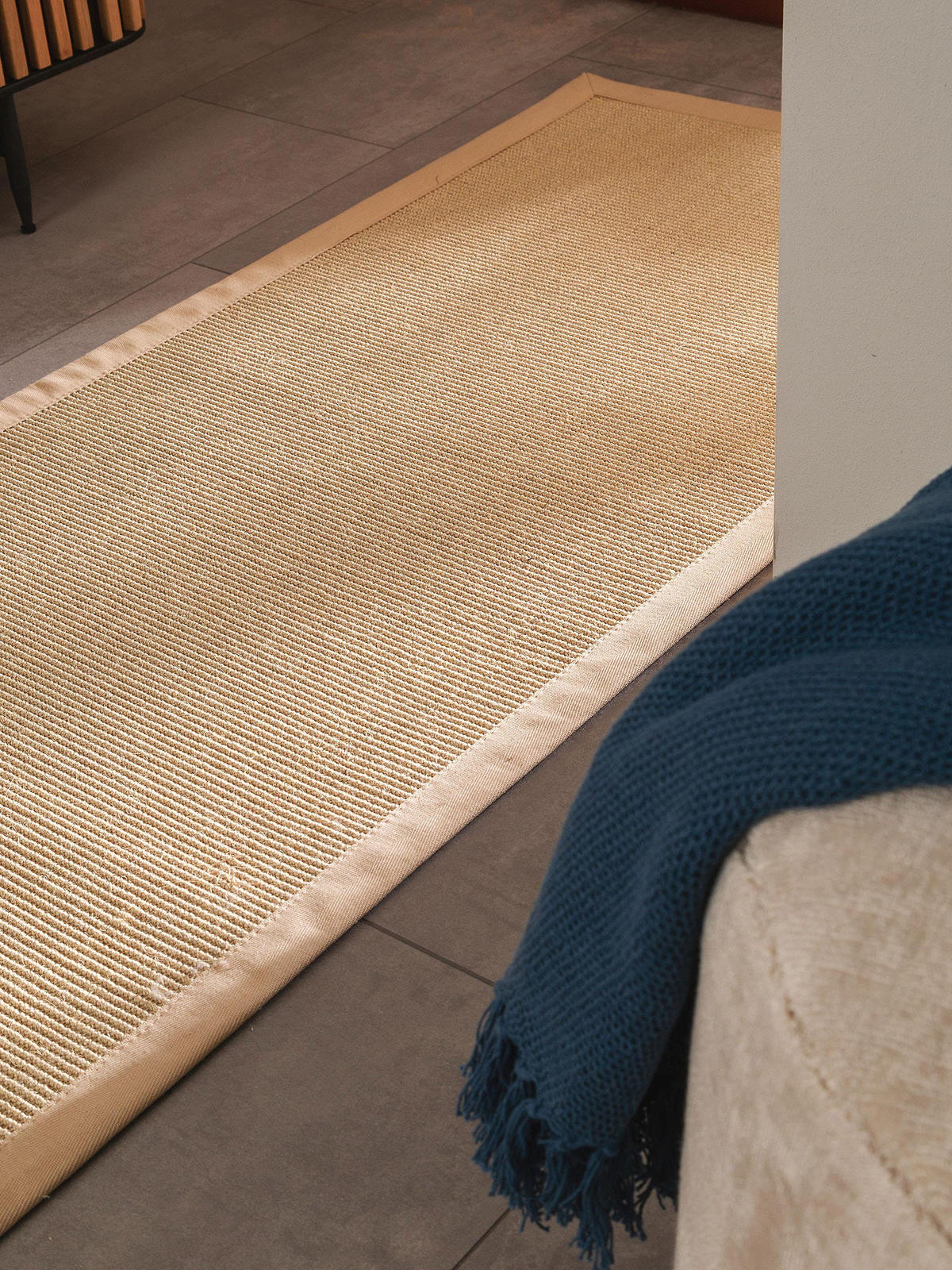 SISALTEPPICH Sana Cream 70x300 cm - Creme, Textil (70/300cm) - benuta Nest