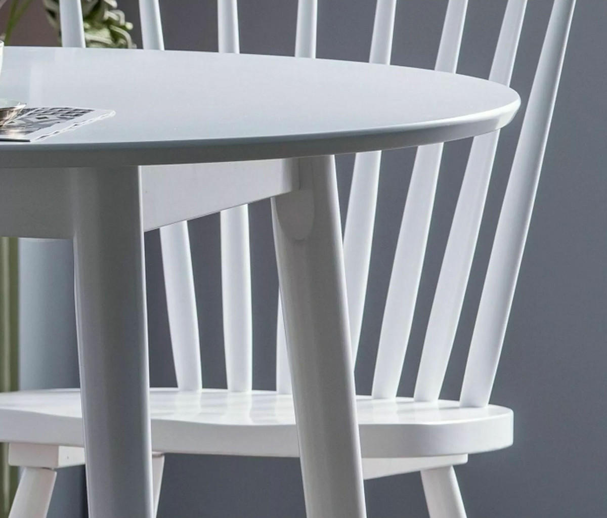 ESSTISCH Larson Weiß / Eiche Sonoma 90 / 90 / 75cm - Sonoma Eiche, Holz/Holzwerkstoff (90/90/75cm) - Feldmann-Wohnen