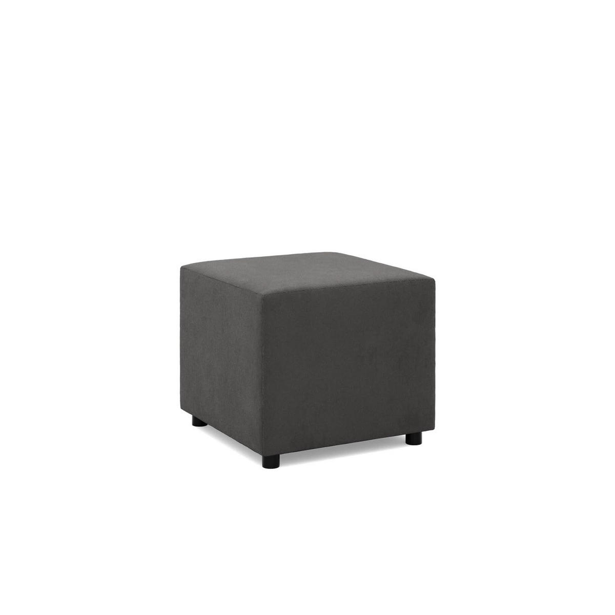 SITZPOUF 50 X 50 NEO, Grau - Grau, Textil (51/40/51cm)