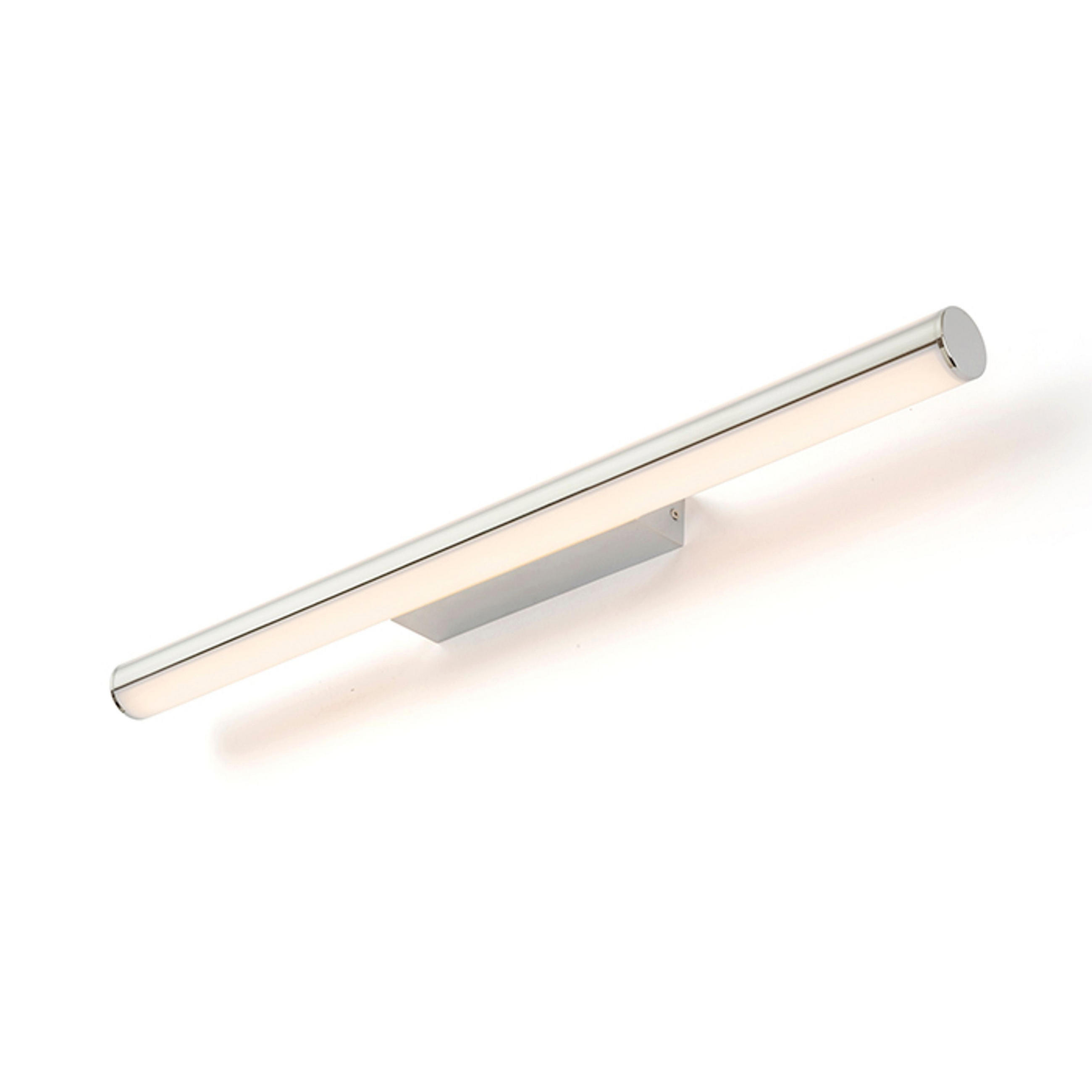 LEUCHTE MONET 84 frosted acrylic chrome - Chromfarben, Metall (30/30/20cm) - Rendl