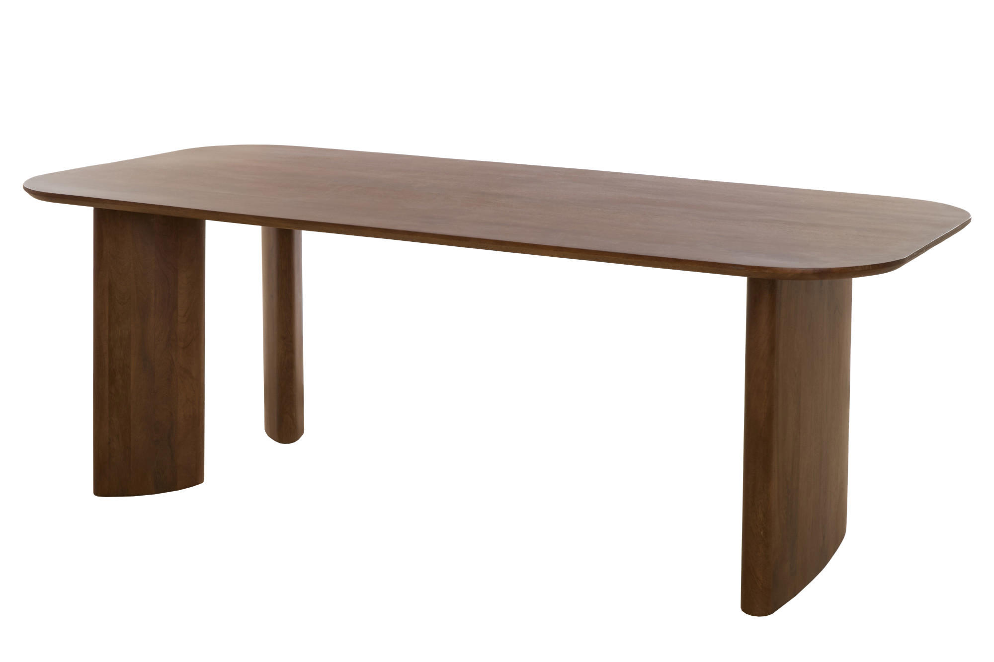 ESSTISCH Aymara Braun 240/100/76 cm - Braun, Holz (240/100/76cm) - Light & Living