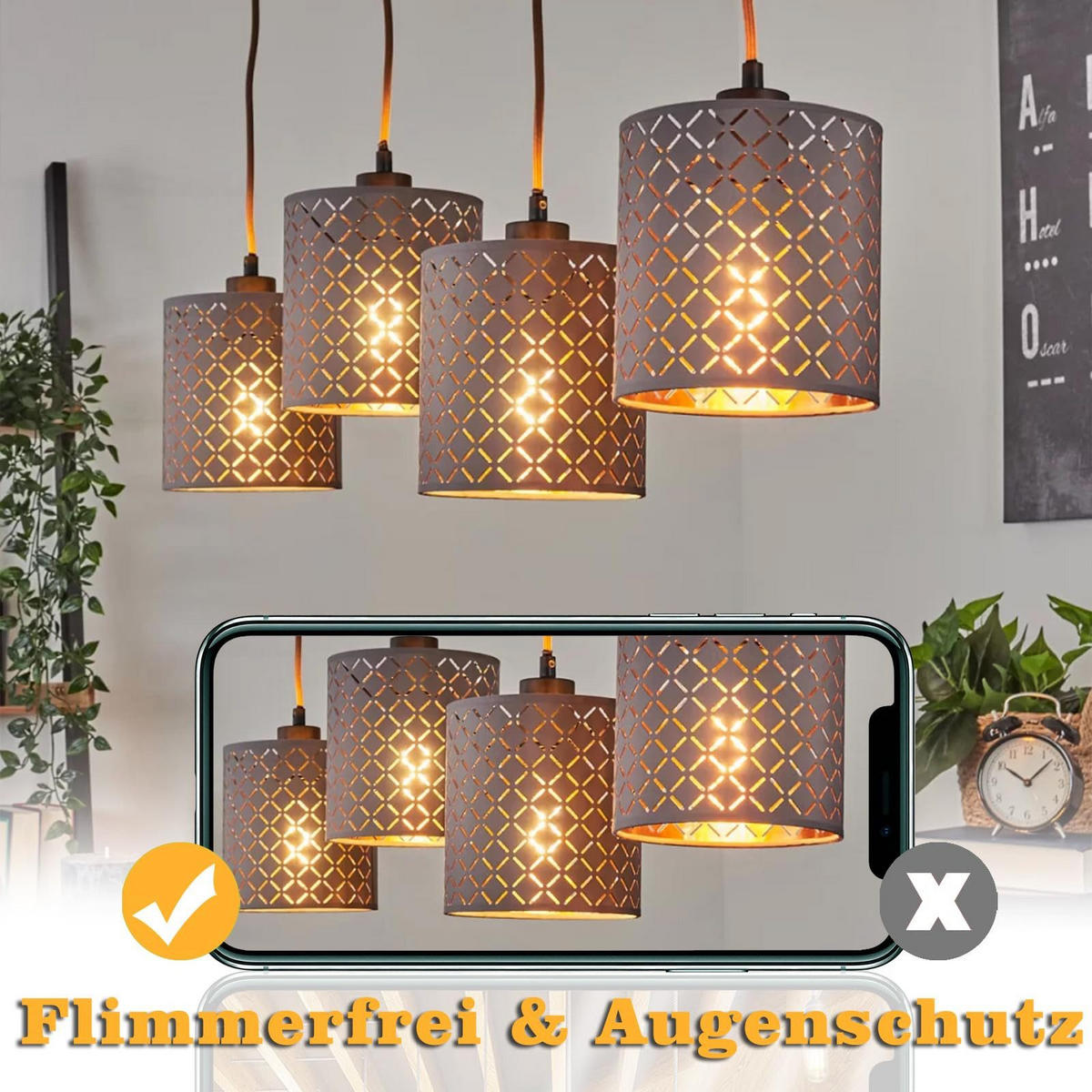 LED žárovky E14 4W (sada 4 ks) - průhledná, sklo (2/8cm) - Nettlife