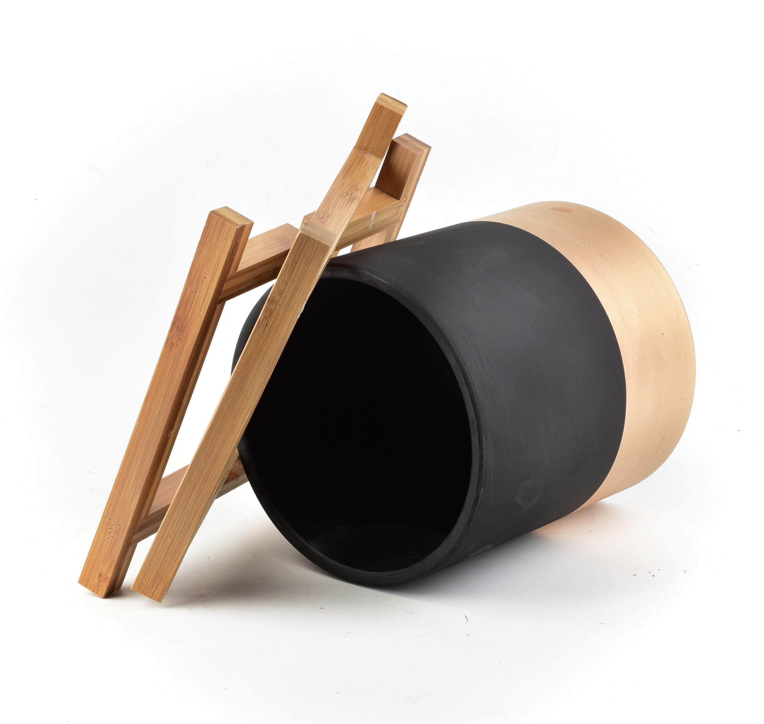 BLUMENTOPF Ava Roségold 18/18/20 cm Keramik - Roségold, Keramik (18/20cm) - Mondex