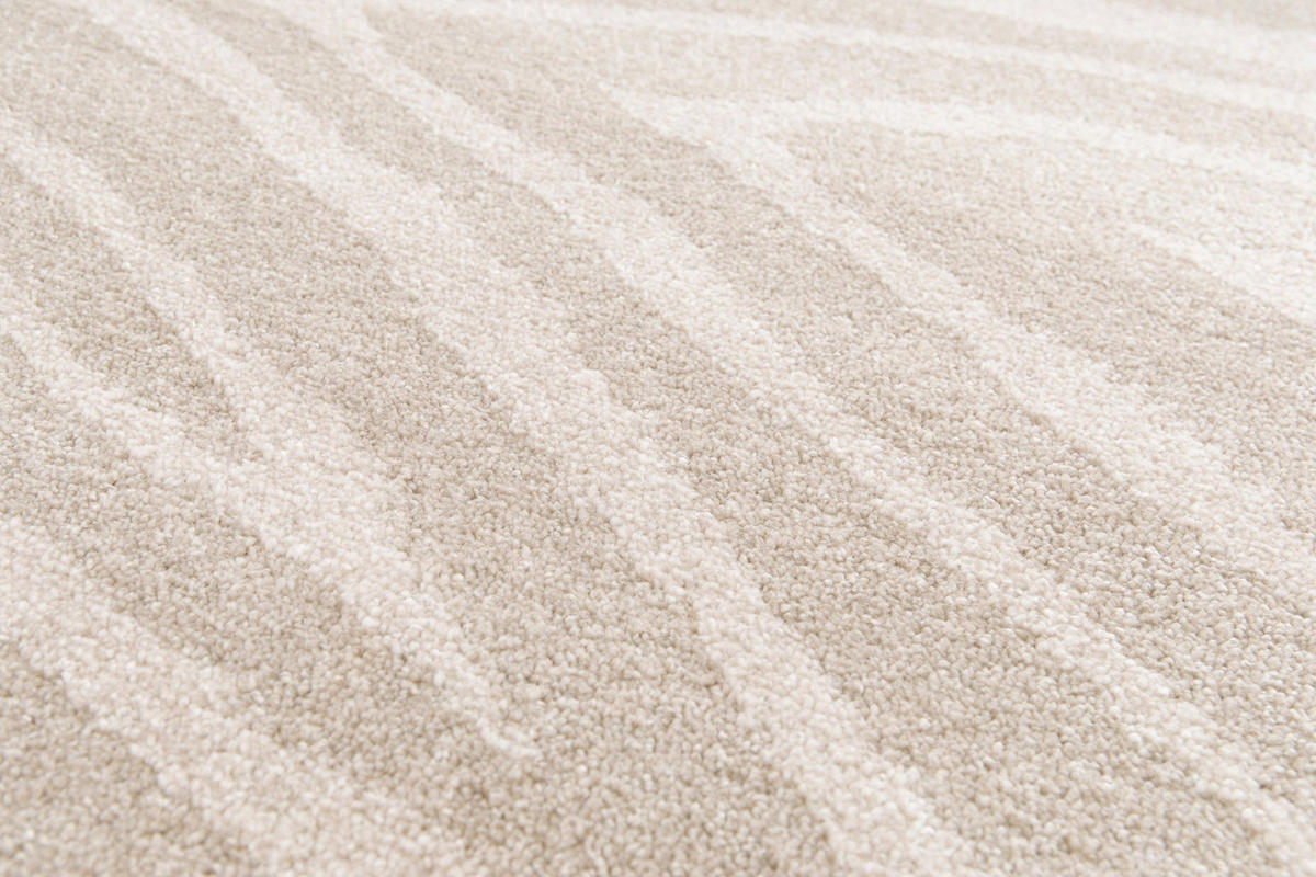 TEPPICH, Superweicher im Zebra-Look beige - Beige, Textil (120/170cm) - AFK Living