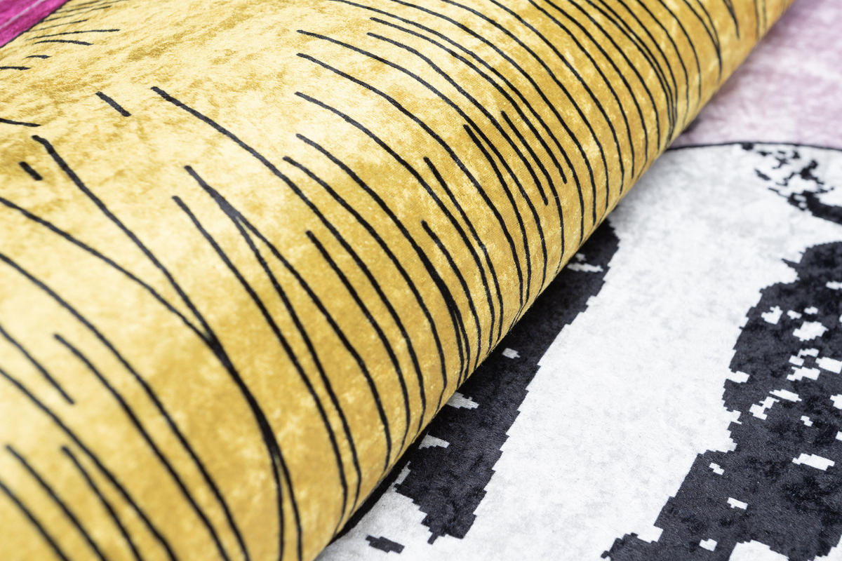 TEPPICH EMMA Rosa 160/230 cm - Rosa, Kunststoff (160/230cm) - Tapiso