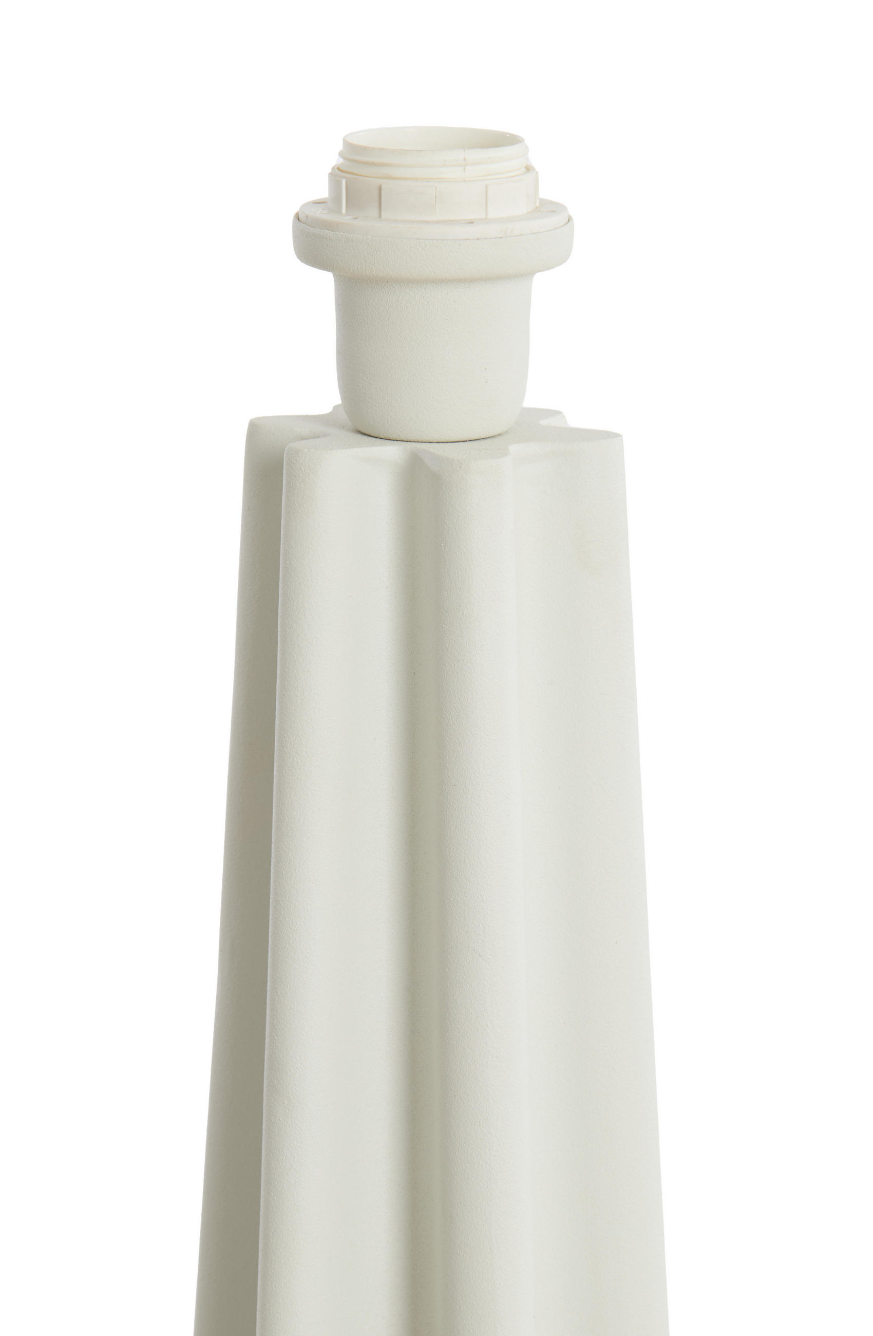 STEHLEUCHTE Kuala Weiß 20/20/124 cm - Weiß, Metall (20/20/124cm) - Light & Living