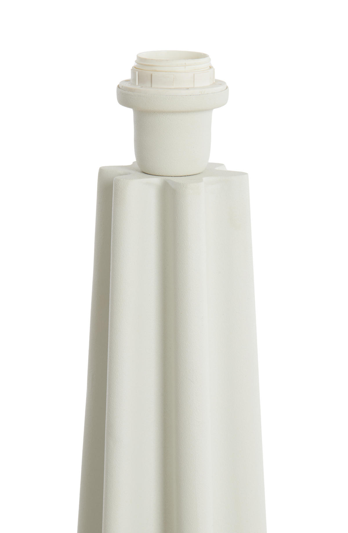 STEHLEUCHTE Kuala Weiß 20/20/124 cm - Weiß, Metall (20/20/124cm) - Light & Living